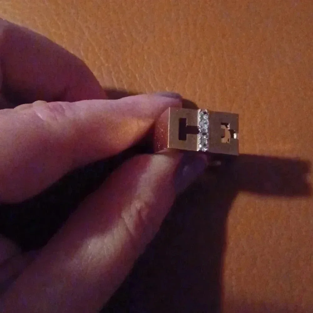 Gold plated men's ring